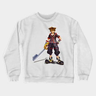 Kingdom Hearts 3 Pixel Sora Crewneck Sweatshirt